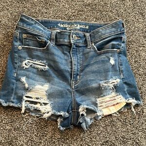 Hi-Rise Shortie Shorts American Eagle